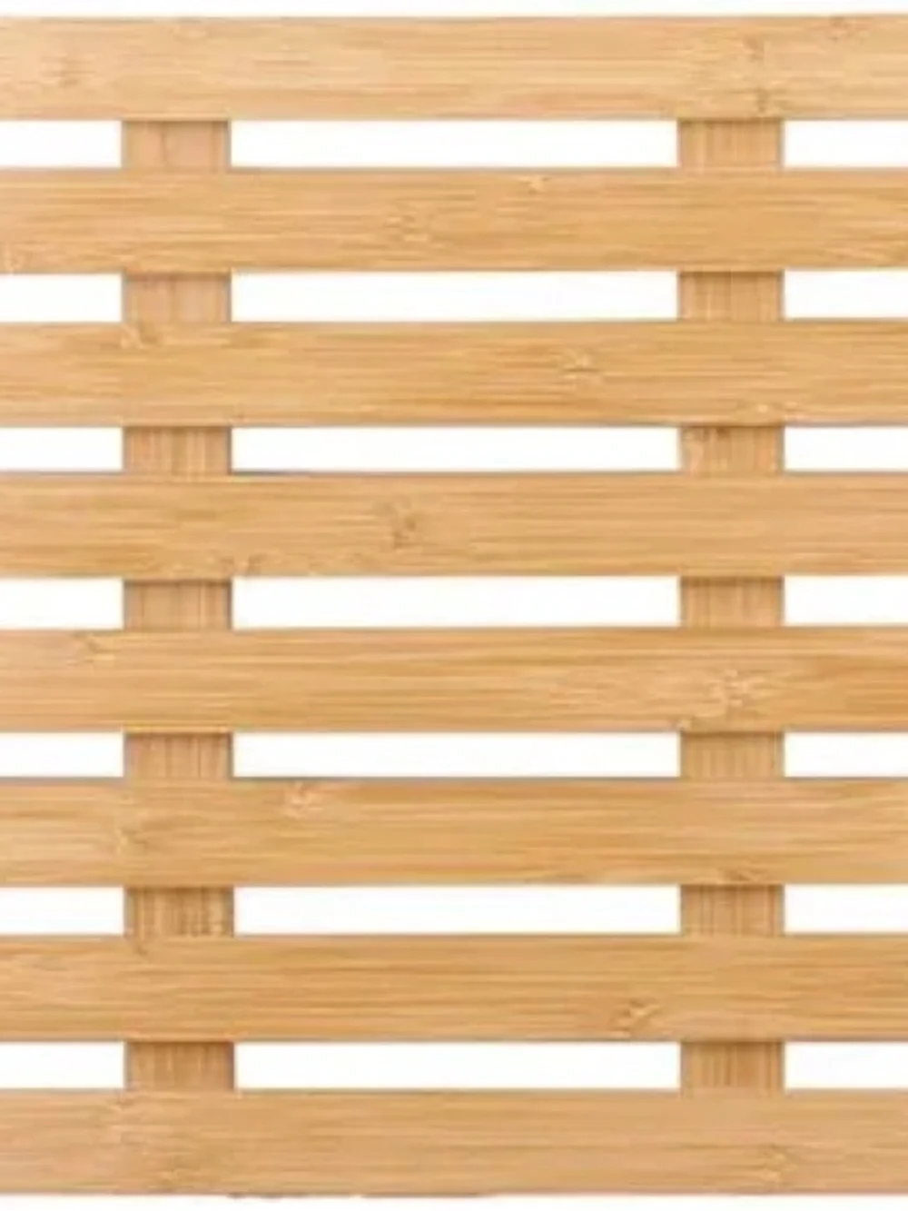 Bamboo floor Bath Mat - Natural